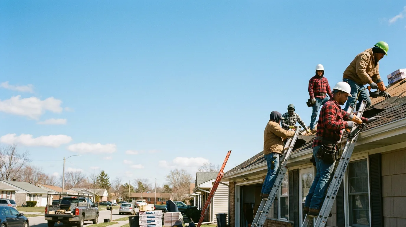 Roofing in Kimmell, IN near me